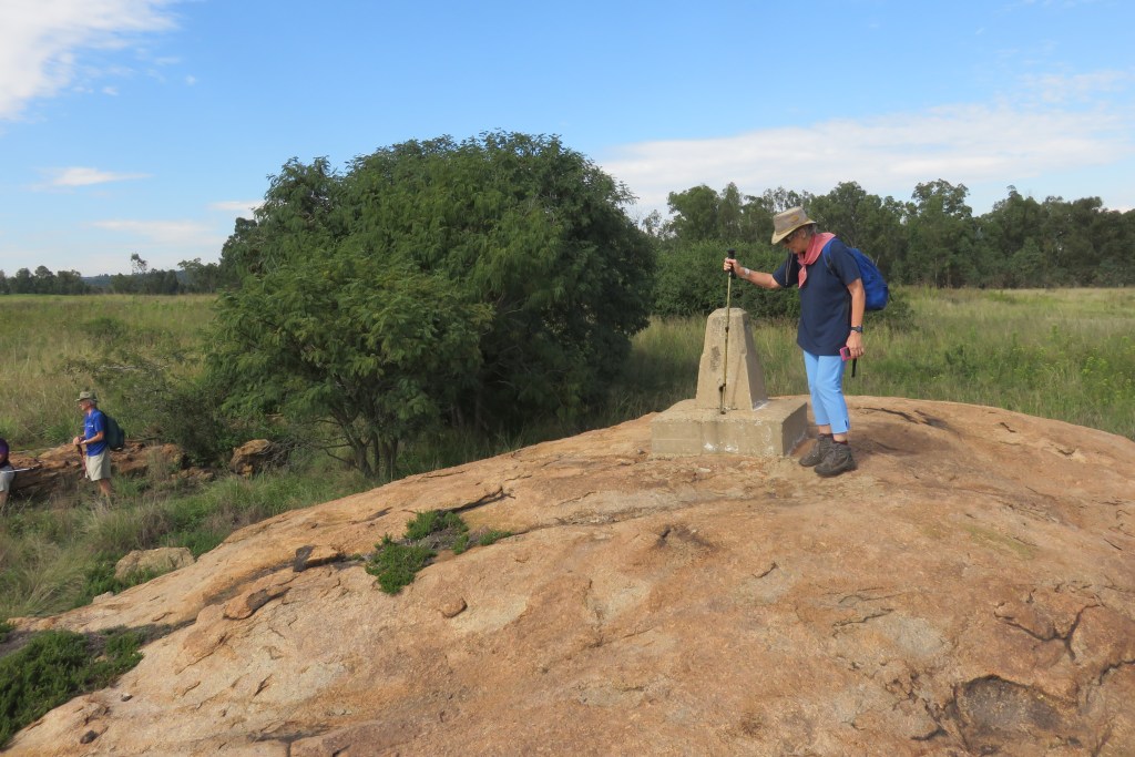 Modderfontein 18 granite outcrop
